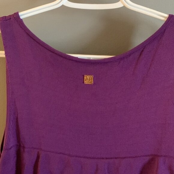 Carolina Herrera ruffle purple whimsical fairy dress - Picture 6 of 9